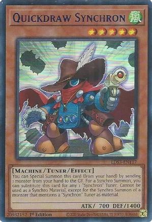 Image of Quickdraw Synchron (Blue) [LDS3-EN117] Ultra Rare