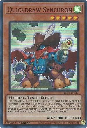 Image of Quickdraw Synchron (Red) [LDS3-EN117] Ultra Rare