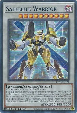 Image of Satellite Warrior (Blue) [LDS3-EN121] Ultra Rare