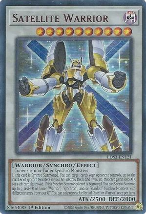 Image of Satellite Warrior (Red) [LDS3-EN121] Ultra Rare