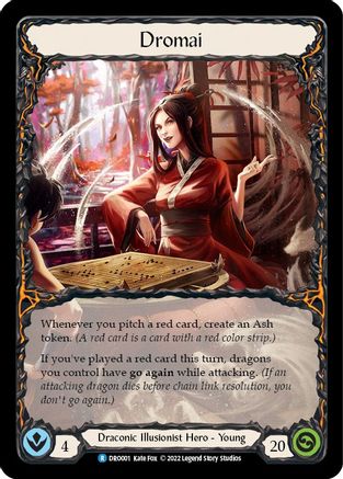 Image of Dromai [DRO001] (Uprising Dromai Blitz Deck)  Rainbow Foil