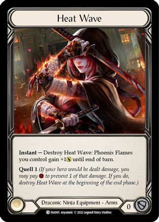 Image of Heat Wave [FAI005] (Uprising Fai Blitz Deck)