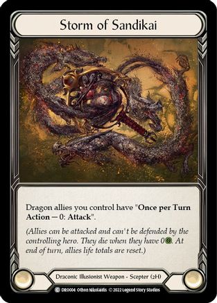 Image of Storm of Sandikai [DRO004] (Uprising Dromai Blitz Deck)