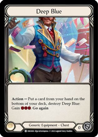 Image of Deep Blue [DRO006] (Uprising Dromai Blitz Deck)