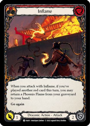 Image of Inflame [FAI011] (Uprising Fai Blitz Deck)