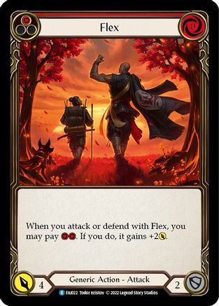 Image of Flex (Red) [FAI022] (Uprising Fai Blitz Deck)
