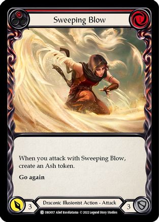 Image of Sweeping Blow (Red) [DRO017] (Uprising Dromai Blitz Deck)