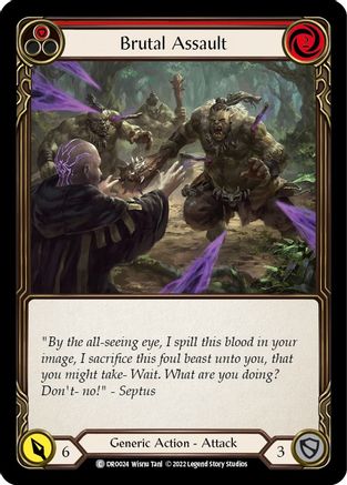 Image of Brutal Assault [DRO024] (Uprising Dromai Blitz Deck)