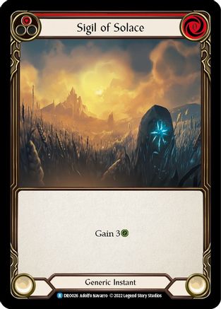 Image of Sigil of Solace [DRO026] (Uprising Dromai Blitz Deck)