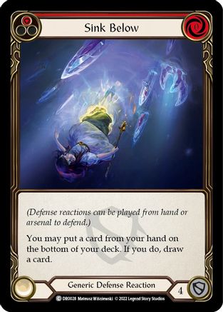 Image of Sink Below [DRO028] (Uprising Dromai Blitz Deck)