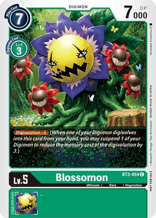 Image of Blossomon [BT3-054] (Tamer Party Vol. 5) [Release Special Booster Promos]
