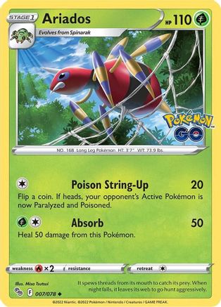 Image of Ariados (007/078) [Pokémon GO]