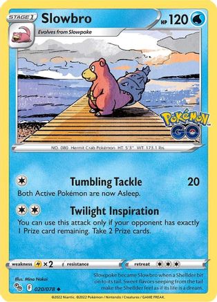 Image of Slowbro (020/078) [Pokémon GO]