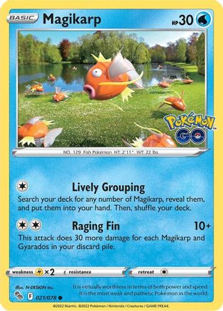 Image of Magikarp (021/078) [Pokémon GO]