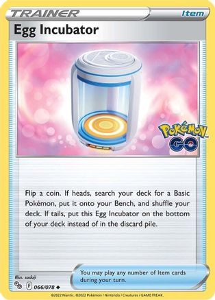 Image of Egg Incubator (066/078) [Pokémon GO]