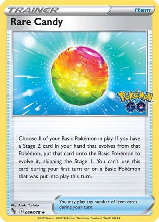 Image of Rare Candy (069/078) [Pokémon GO]