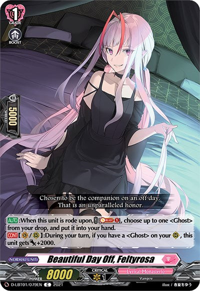 Image of Beautiful Day Off, Feltyrosa (D-LBT01/079EN) [Lyrical Melody]