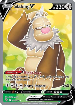 Image of Slaking V (077/078) [Pokémon GO]