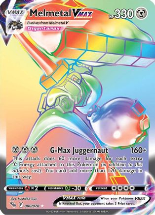 Image of Melmetal VMAX (080/078) [Pokémon GO]