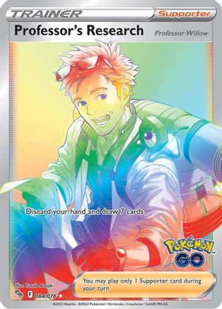Image of Professor's Research (084/078) [Pokémon GO]