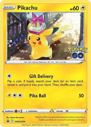 Image of Pikachu (SWSH234) [Sword & Shield: Black Star Promos]