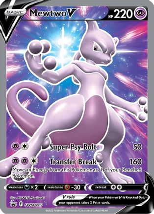 Image of Mewtwo V (SWSH229) [Sword & Shield: Black Star Promos]