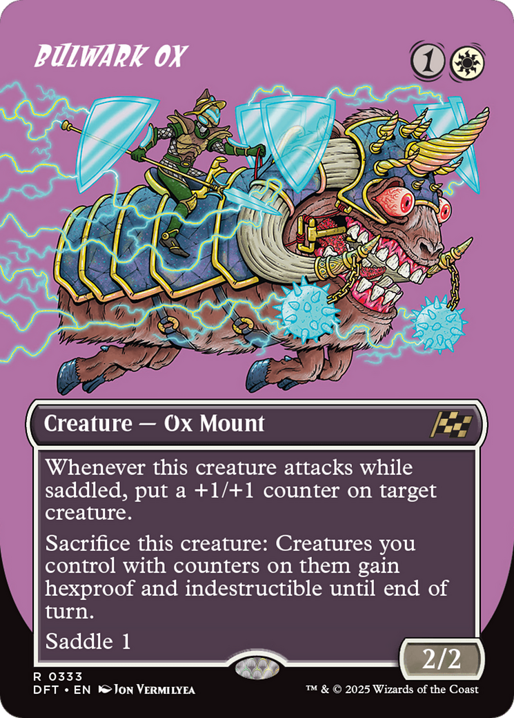Image of Bulwark Ox (Borderless) [Aetherdrift]