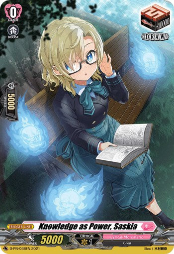 Image of Knowledge as Power, Saskia (D-PR/038EN) [D Promo Cards]