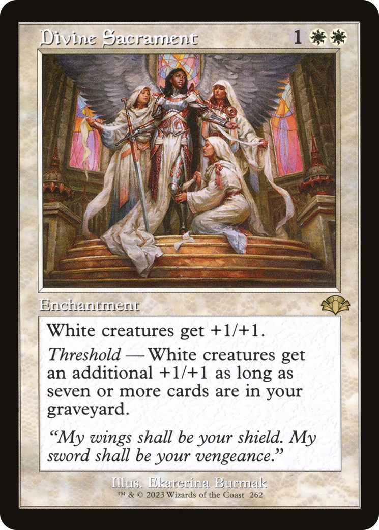 Image of Divine Sacrament (Retro) [Dominaria Remastered]