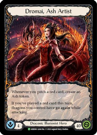 Image of Dromai, Ash Artist [HER066] (Promo)  Rainbow Foil