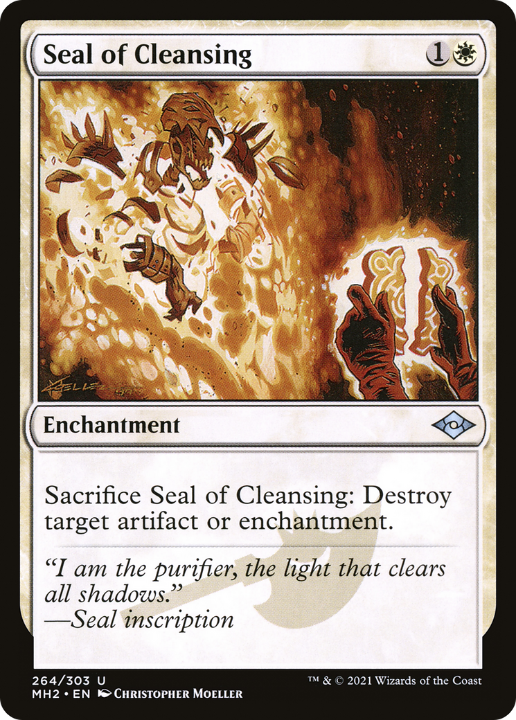 Image of Seal of Cleansing (MH2-264) - Modern Horizons 2 Etched Foil