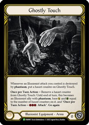 Image of Ghostly Touch (Golden) [FAB085] (Promo)  Cold Foil