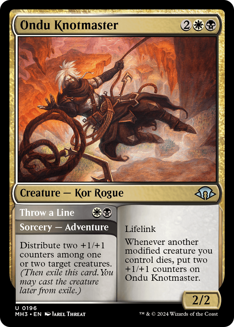 Image of Ondu Knotmaster // Throw a Line [Modern Horizons 3]