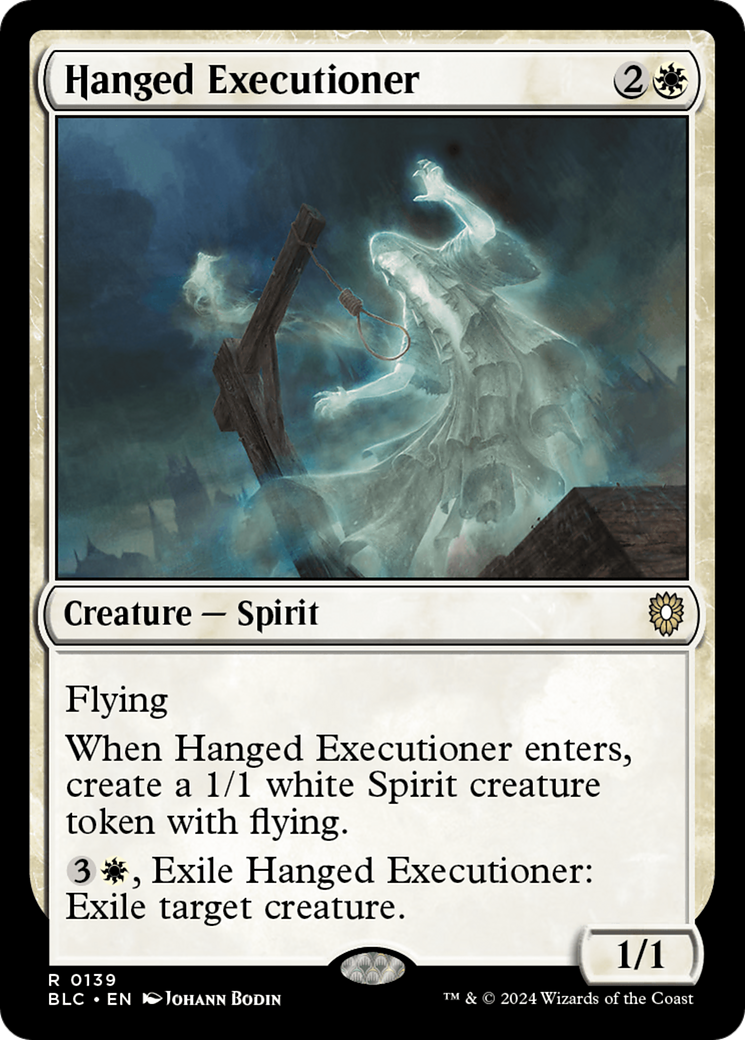 Image of Hanged Executioner [Bloomburrow Commander]
