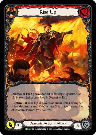 Image of Rise Up [LGS106] (Promo)  Rainbow Foil