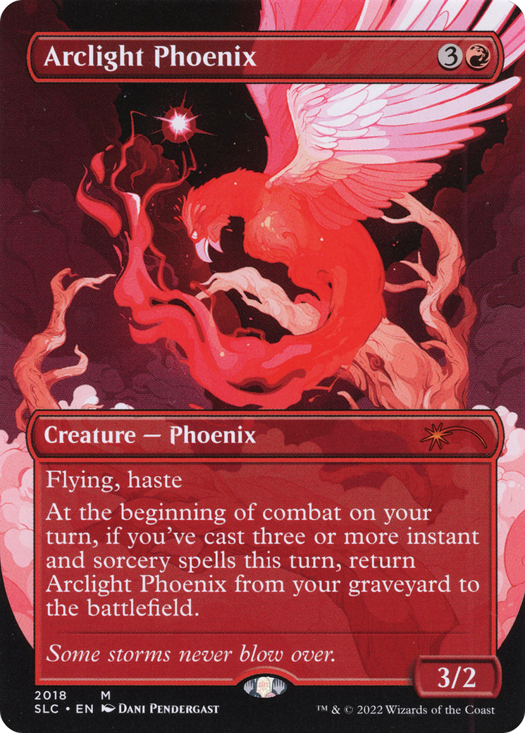 Image of Arclight Phoenix (Borderless) [Secret Lair Countdown Kit]