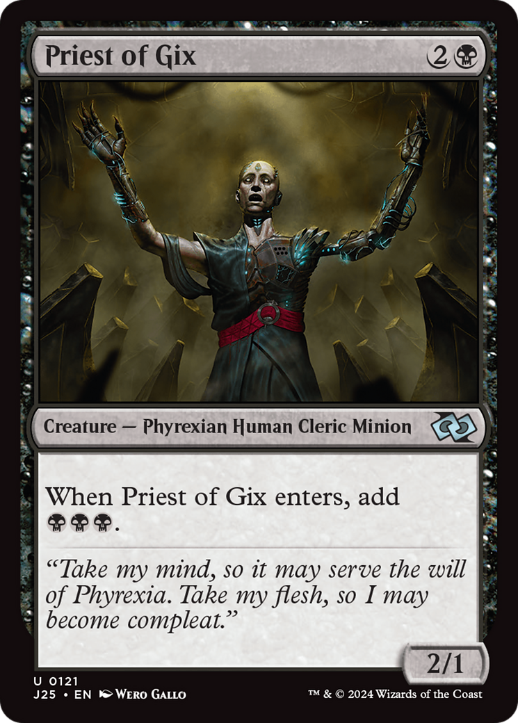 Image of Priest of Gix [Foundations Jumpstart]