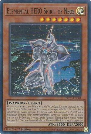 Image of Elemental HERO Spirit of Neos [POTE-EN001] Super Rare
