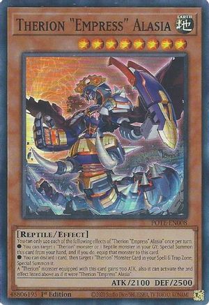 Image of Therion Empress Alasia [POTE-EN008] Super Rare
