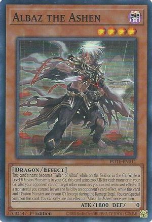 Image of Albaz the Ashen [POTE-EN011] Super Rare
