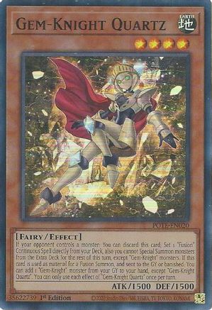 Image of Gem-Knight Quartz [POTE-EN020] Super Rare