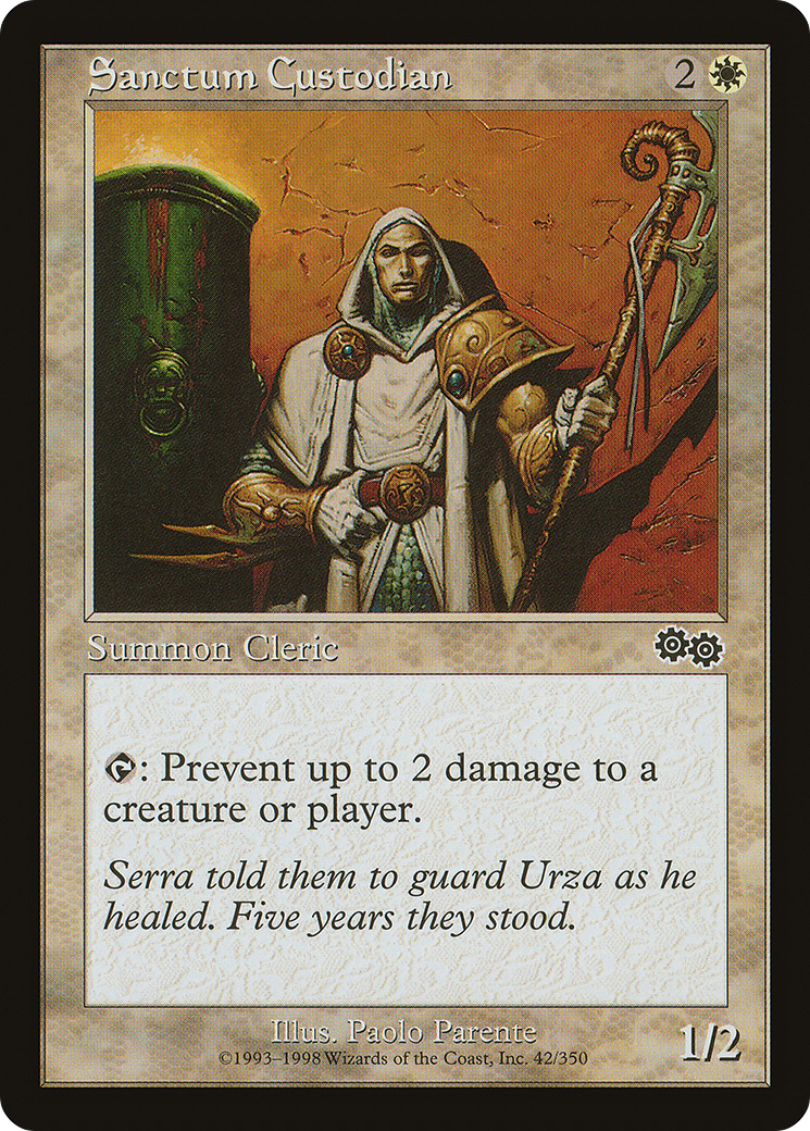 Image of Sanctum Custodian [Urza's Saga]