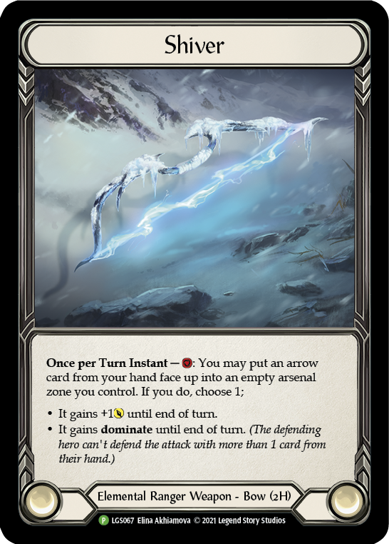 Image of Shiver [LGS067] (Promo)  Cold Foil
