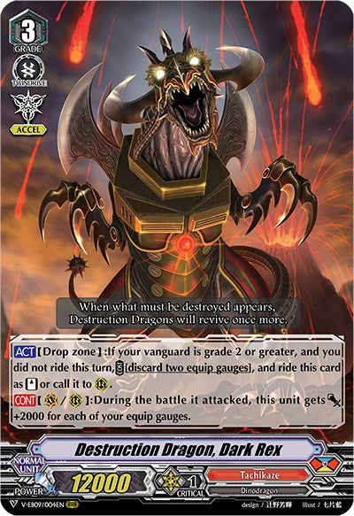 Image of Destruction Dragon, Dark Rex (V-EB09/004EN) [The Raging Tactics]