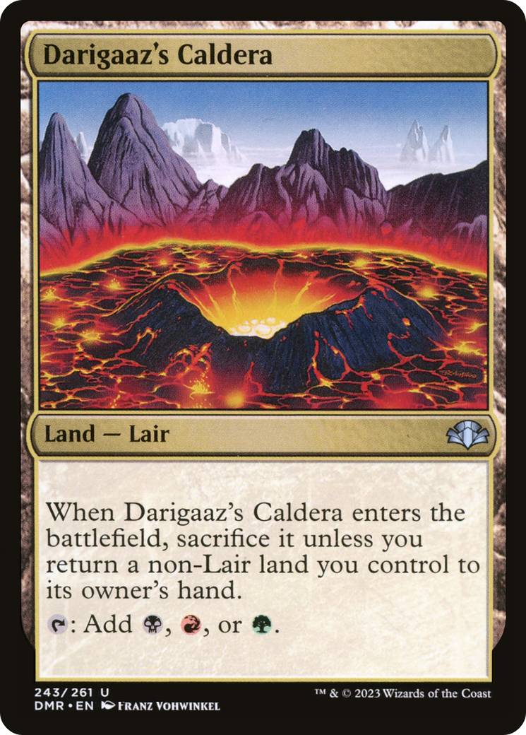 Image of Darigaaz's Caldera [Dominaria Remastered]