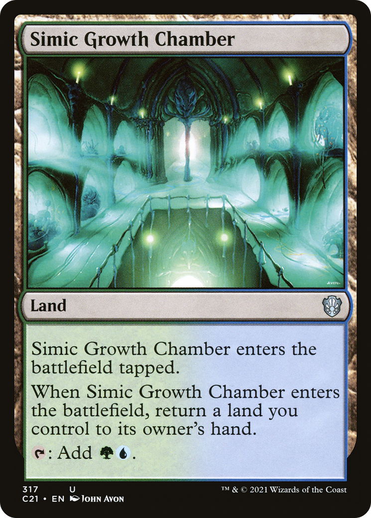 Image of Simic Growth Chamber [Commander 2021]