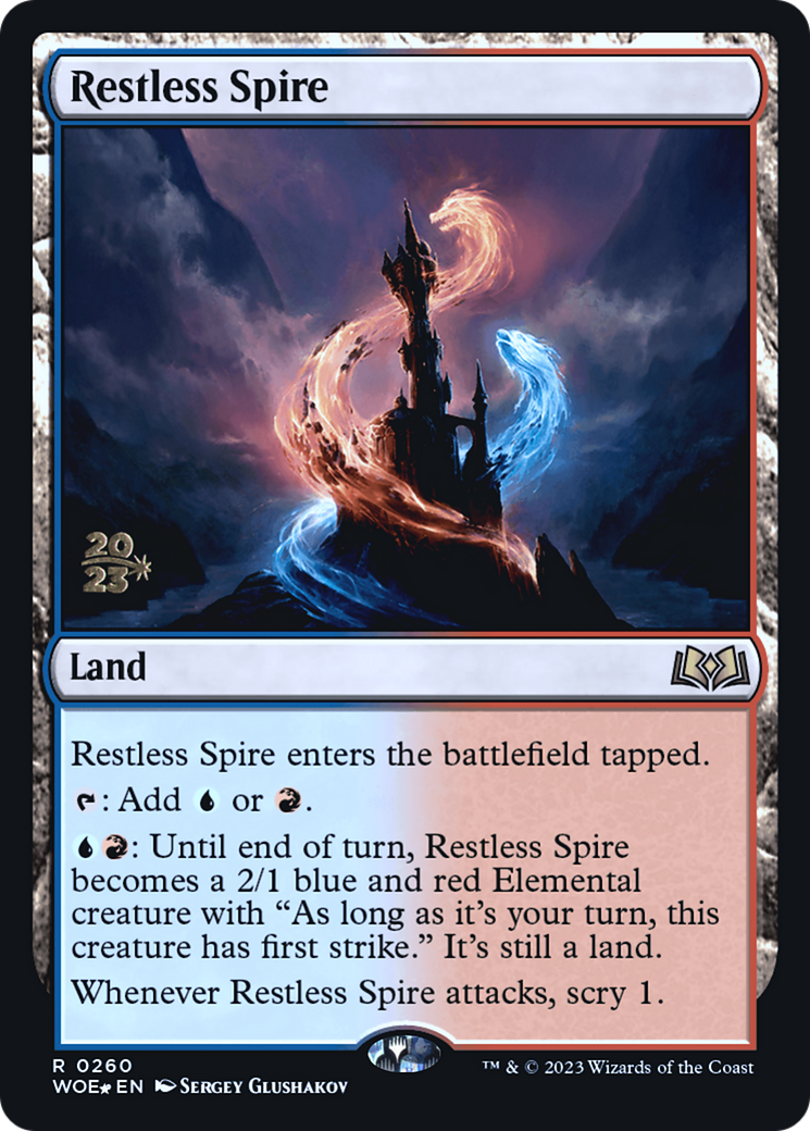 Image of Restless Spire [Wilds of Eldraine Prerelease Promos]