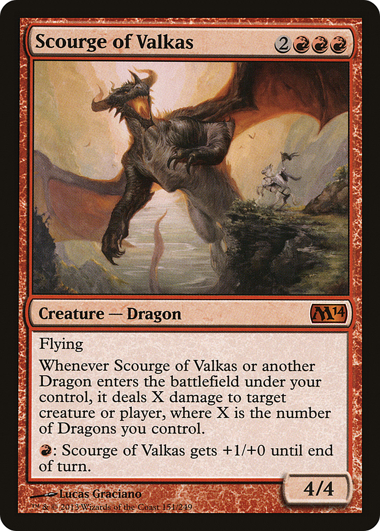 Image of Scourge of Valkas [Magic 2014]