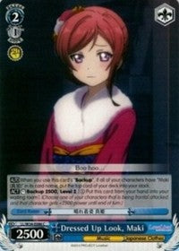 Image of Dressed Up, Maki (LL/W34-E086 C) [Love Live! Vol. 2]