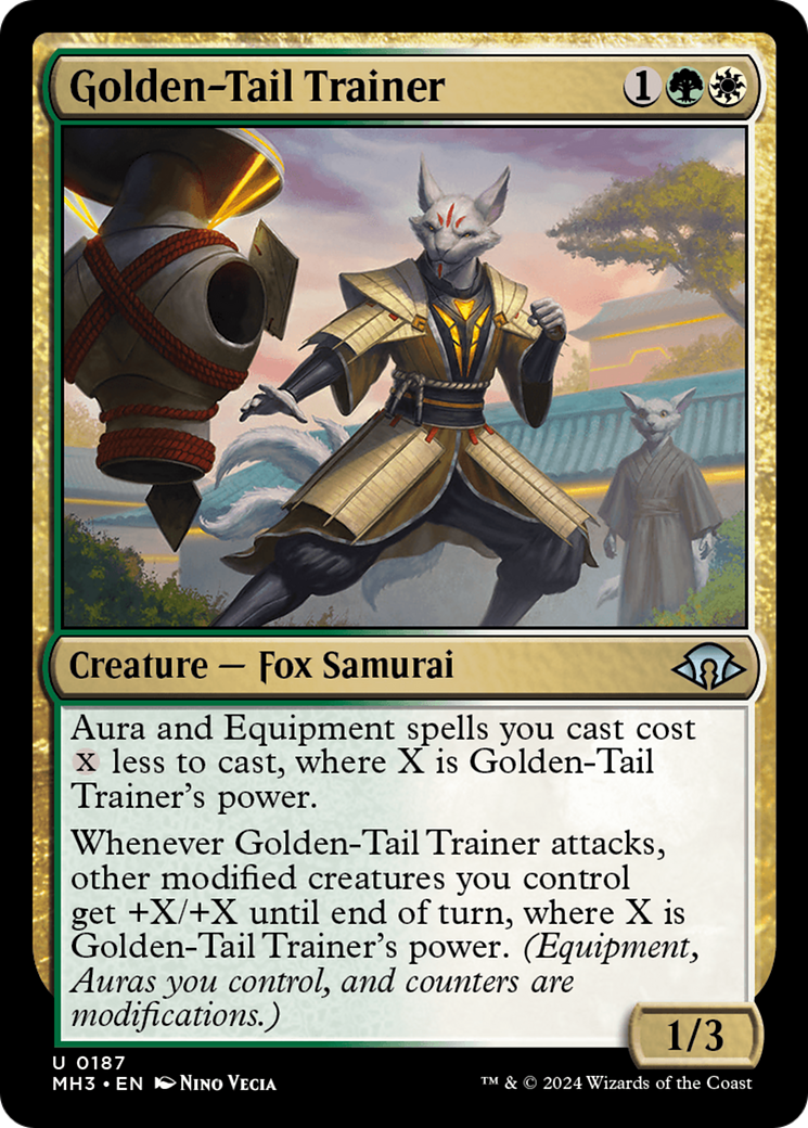 Image of Golden-Tail Trainer [Modern Horizons 3]